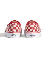 画像4: VANS Authentic Primary Check Racing Red/White バンズ　 (4)