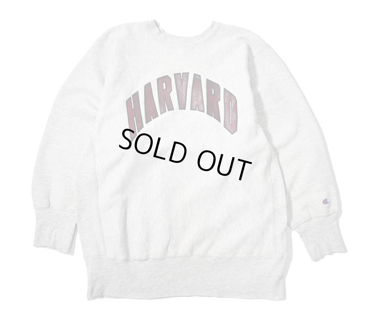 画像1: 80s Used Champion Reverse Weave Sweat Shirt "Harvard" made in USA (1)
