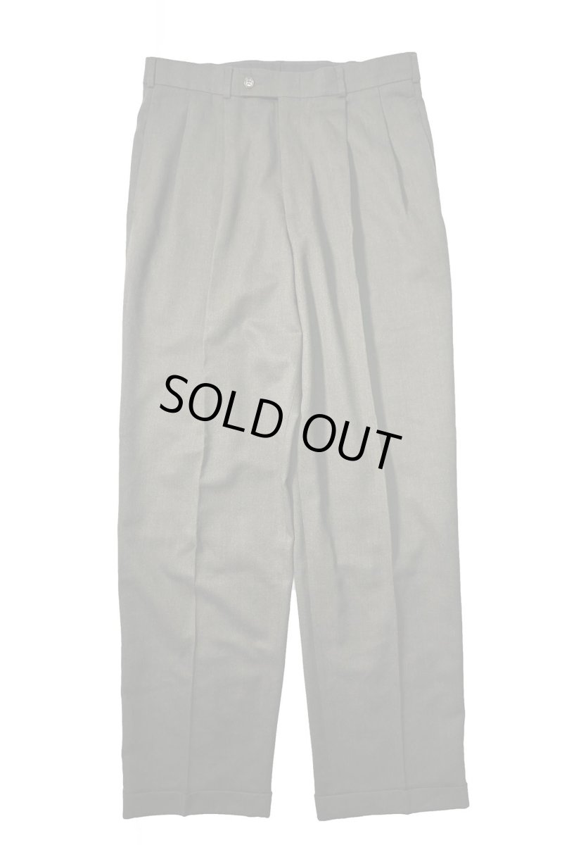 画像1: Used Levi's Slate Pleated Slacks (1)