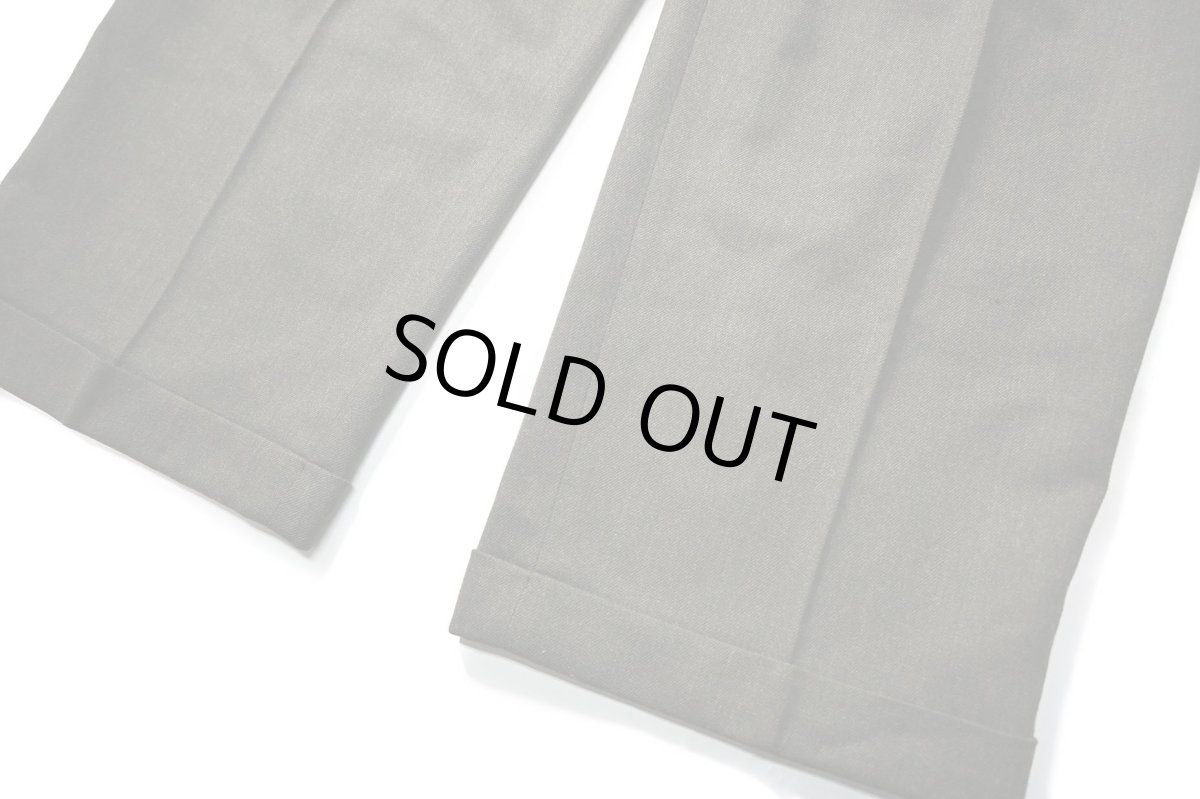 画像3: Used Levi's Slate Pleated Slacks (3)