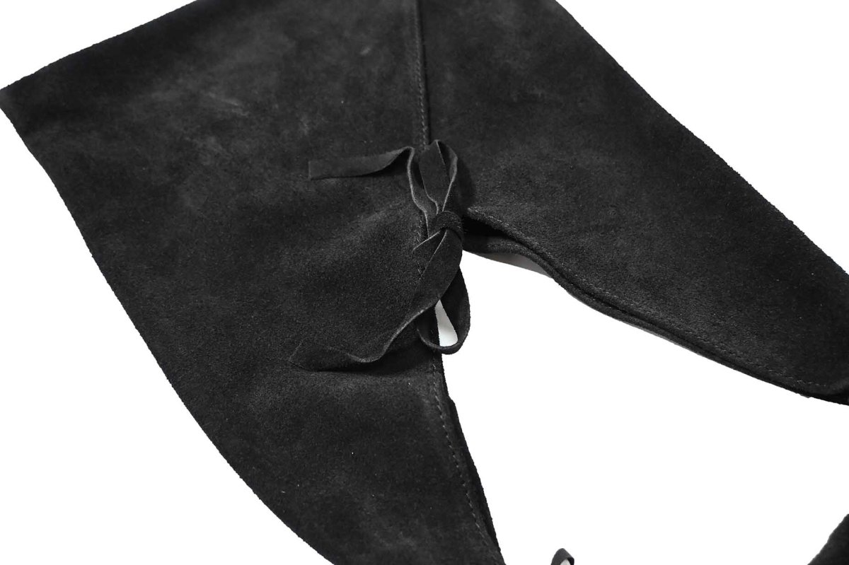 画像2: MARLON FIRENZE Calf Suede GISELLE Nero (2)