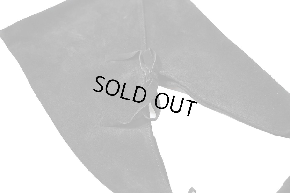 画像2: MARLON FIRENZE Calf Suede GISELLE Nero (2)