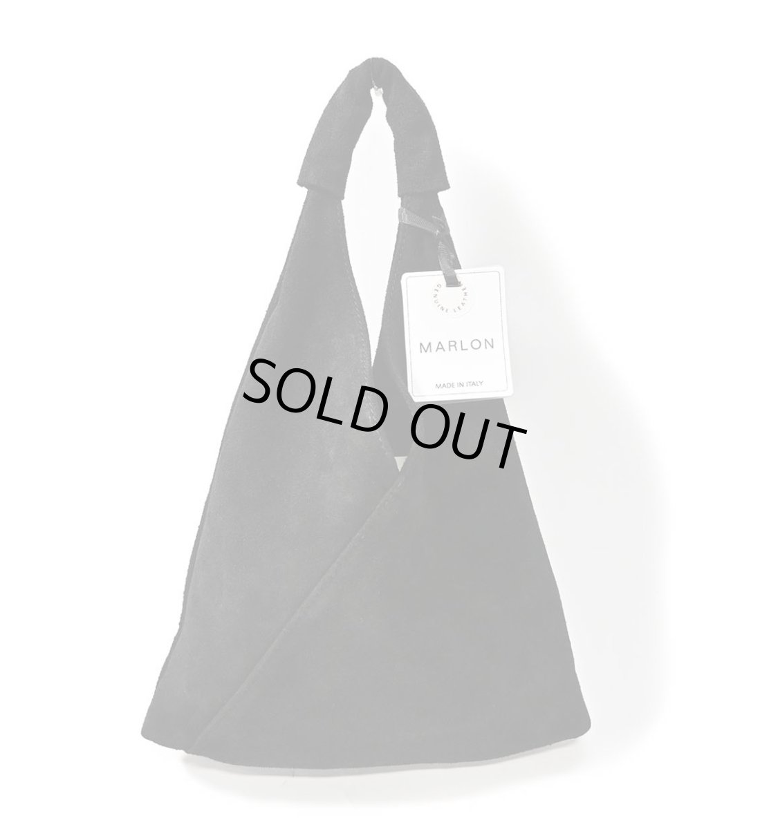 画像1: MARLON FIRENZE Calf Suede MINI GISELLE Nero (1)