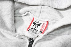 画像4: 90s Used Disney Zip Sweat Hoodie Ash made in USA (4)