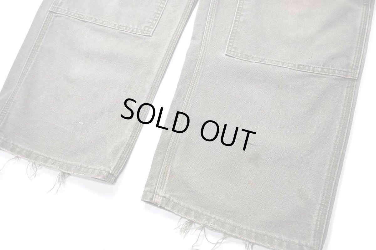 画像3: 05' Used Carhartt Duck Double Knee Carpenter Pants Moss カーハート (3)