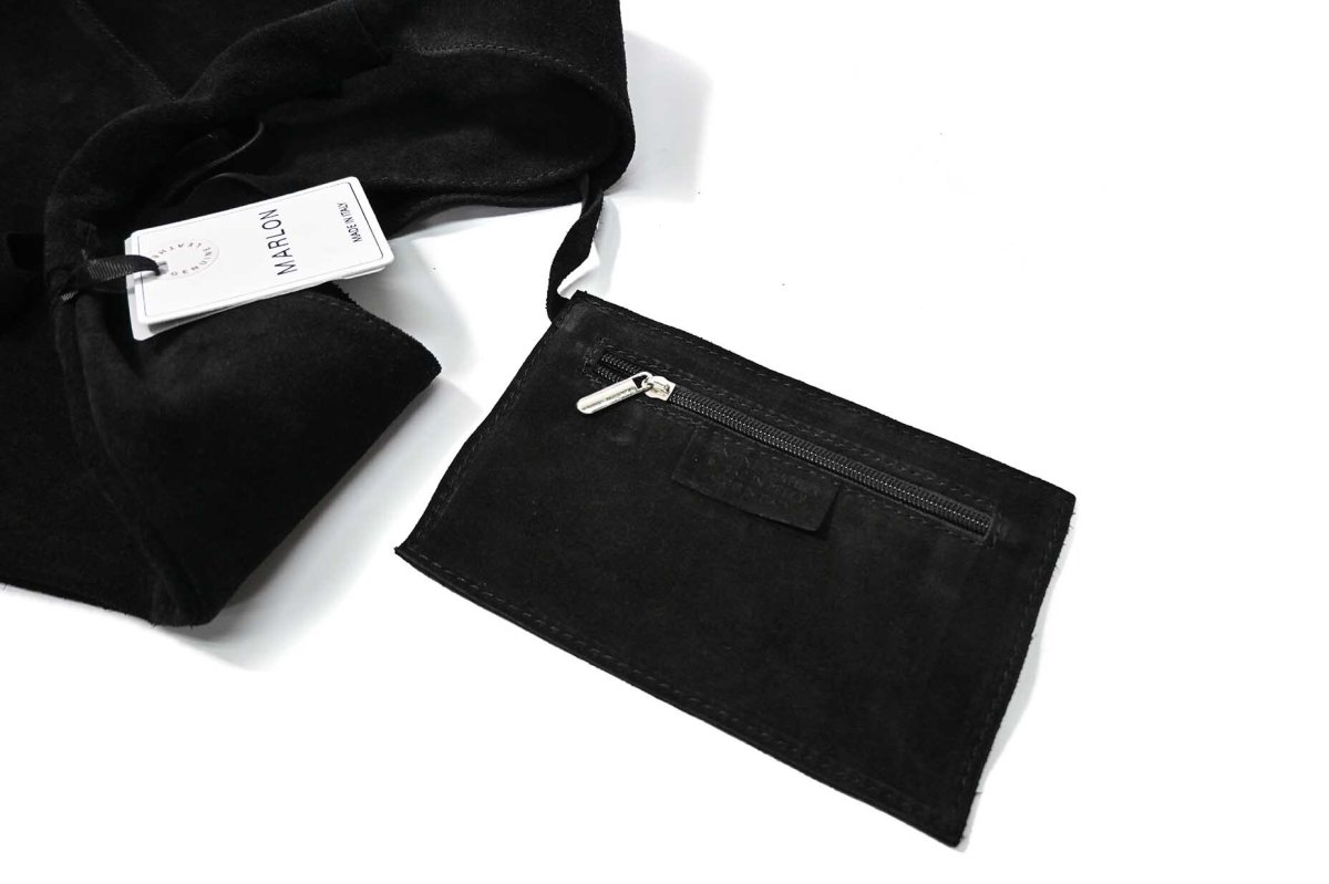 画像3: MARLON FIRENZE Calf Suede GISELLE Nero (3)