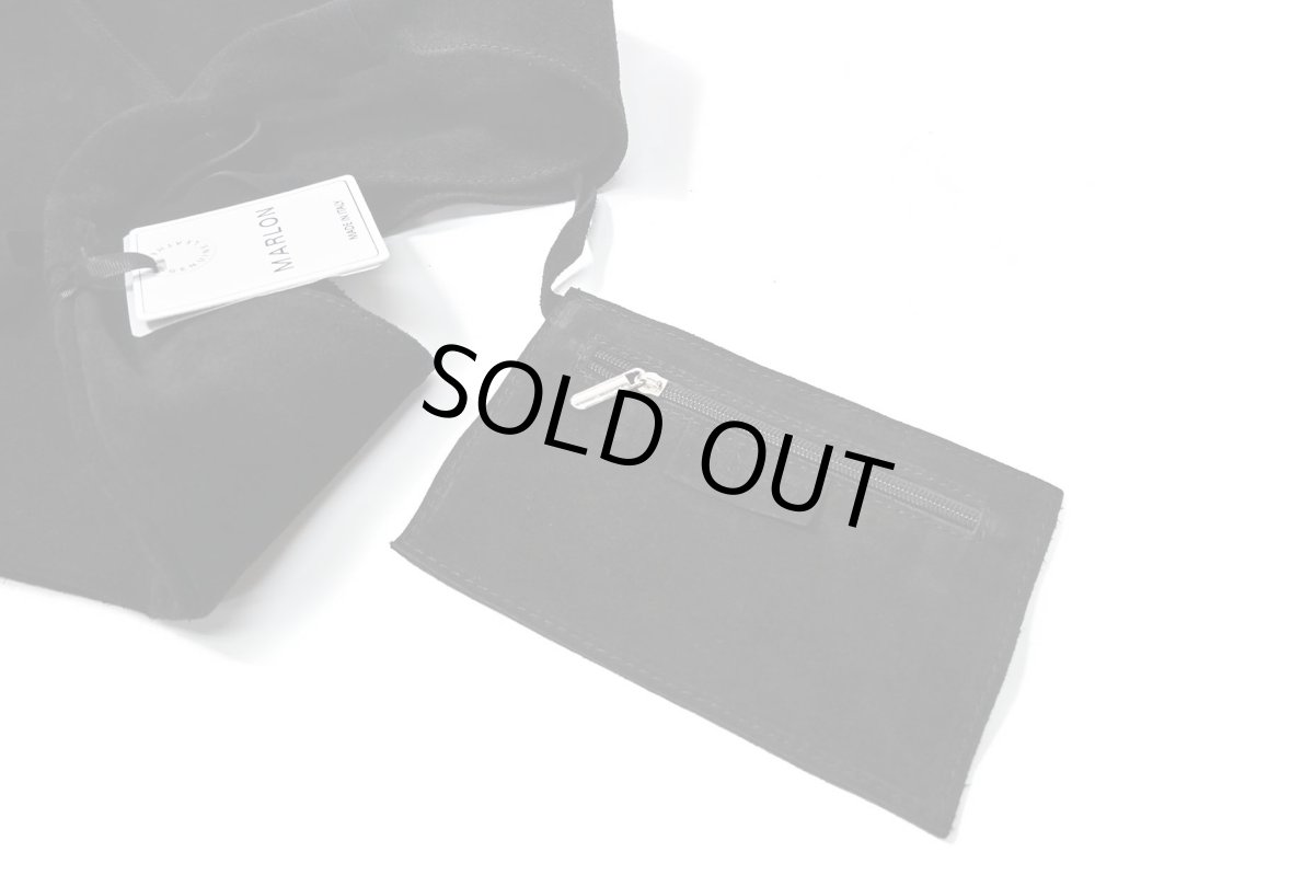 画像3: MARLON FIRENZE Calf Suede GISELLE Nero (3)