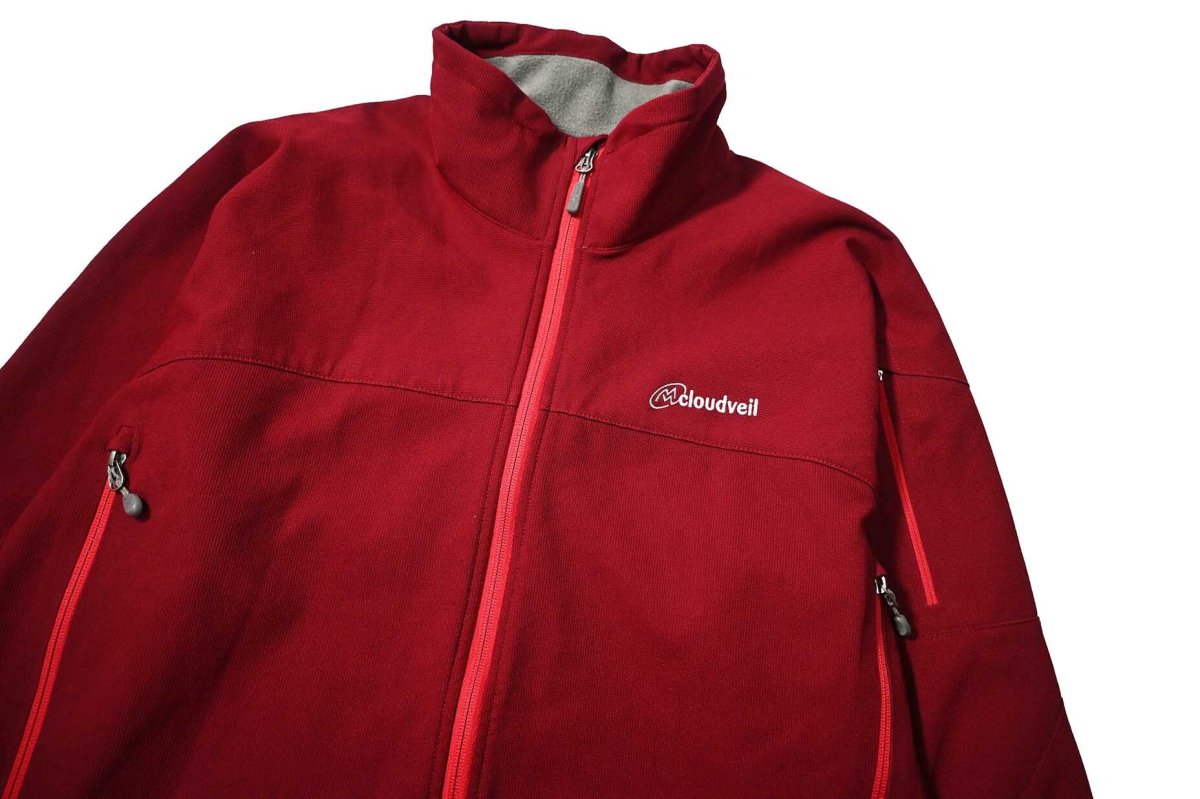 画像2: 06' Deadstock Cloudveil Schoeller Switzerland Soft Shell Jacket (2)