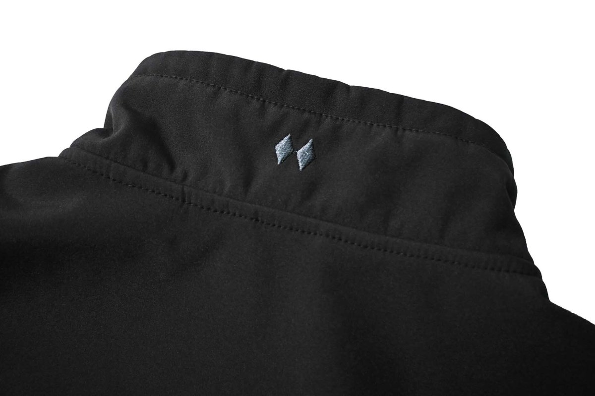 画像7: 90-00s Used Double Diamond by Black Diamond Soft Shell Jacket Black (7)