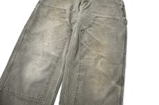 画像4: 05' Used Carhartt Duck Double Knee Carpenter Pants Moss カーハート (4)