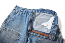 画像7: 19' Used Carhartt Denim Double Knee Carpenter Pants カーハート (7)