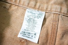 画像7: 17' Used Carhartt Duck Carpenter Pants Brown カーハート (7)