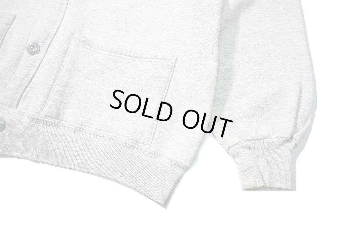 画像3: 80-90s Used Disney Sweat Cardigan Ash made in USA (3)