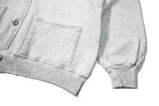 画像3: 80-90s Used Disney Sweat Cardigan Ash made in USA (3)