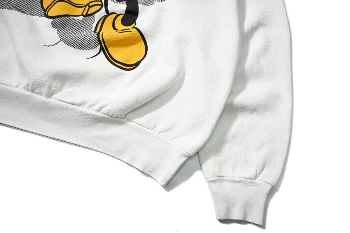 画像3: 90s Used Disney Print Sweat Shirt White (3)
