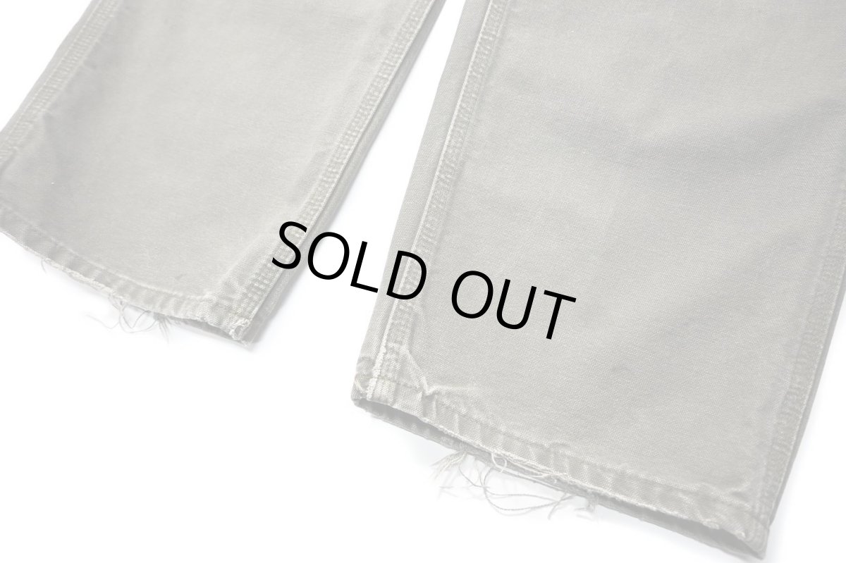 画像3: 07' Used Carhartt Duck Carpenter Pants Moss カーハート (3)