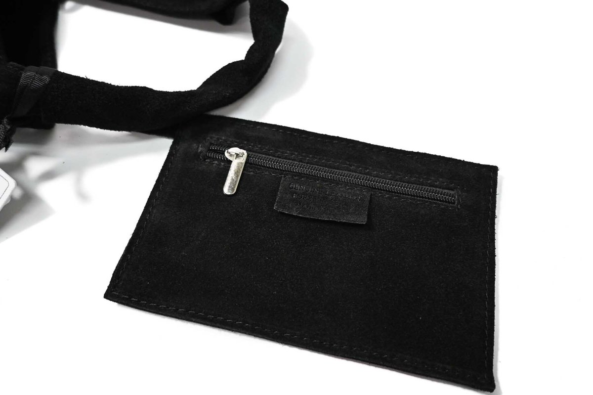 画像3: MARLON FIRENZE Calf Suede MINI GISELLE Nero (3)