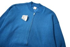 画像2: 60-70s Deadstock Towncraft Zip Sweat Shirt (2)