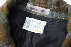 画像4: 60-70s Used Towncraft Wool Open Collar Shirt (4)