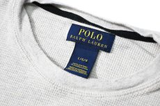 画像4: Used Polo Ralph Lauren L/S Thermal Ash (4)