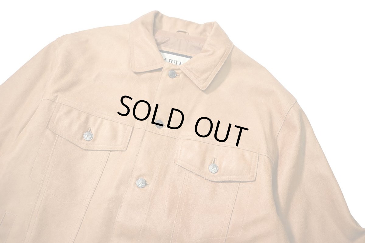 画像3: 80-90s Used Wilsons M.Julian Leather Trucker Jacket (3)