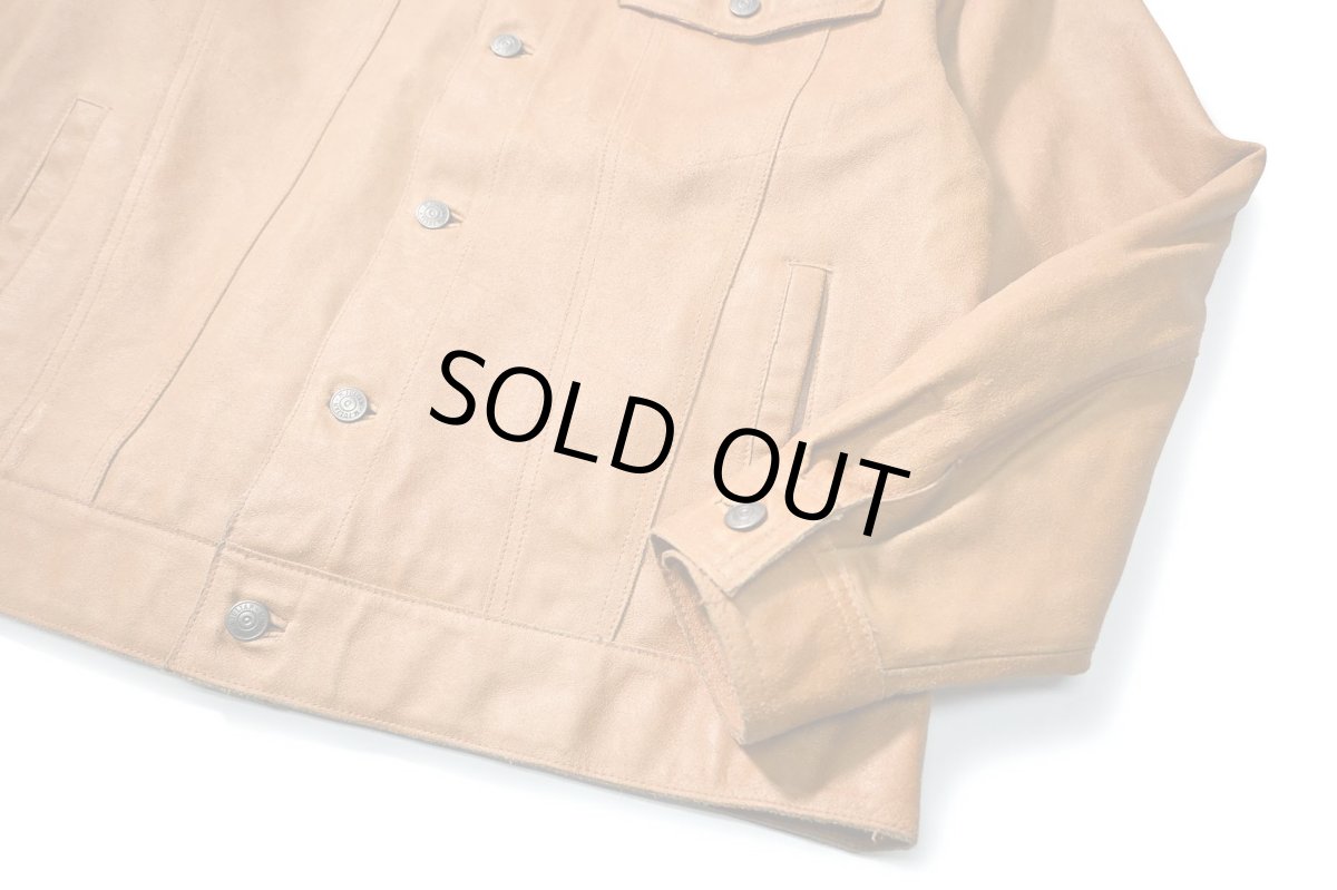 画像4: 80-90s Used Wilsons M.Julian Leather Trucker Jacket (4)