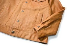 画像4: 80-90s Used Wilsons M.Julian Leather Trucker Jacket (4)