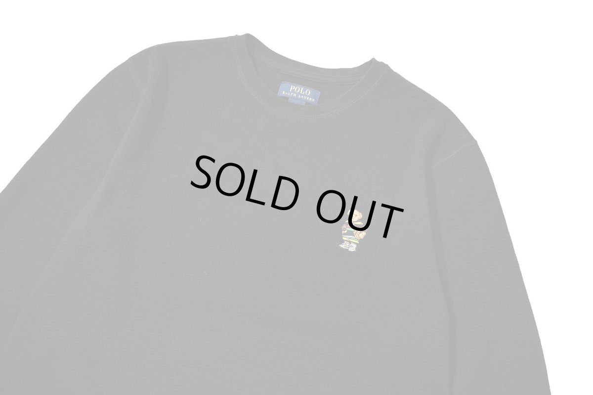 画像2: Used Polo Ralph Lauren Polo Bear L/S Thermal Black (2)