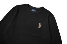 画像2: Used Polo Ralph Lauren Polo Bear L/S Thermal Black (2)