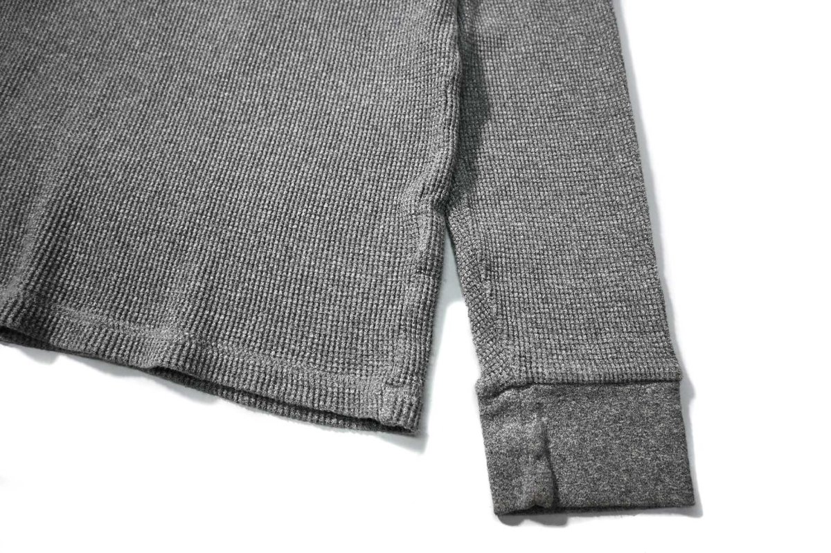 画像3: Used Polo Ralph Lauren L/S Thermal Grey (3)