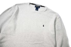 画像2: Used Polo Ralph Lauren L/S Thermal Ash (2)