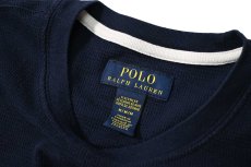画像4: Used Polo Ralph Lauren L/S Thermal Navy (4)