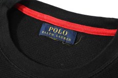 画像4: Used Polo Ralph Lauren L/S Thermal Black (4)