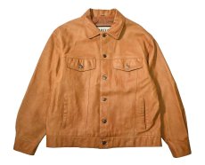 画像1: 80-90s Used Wilsons M.Julian Leather Trucker Jacket (1)