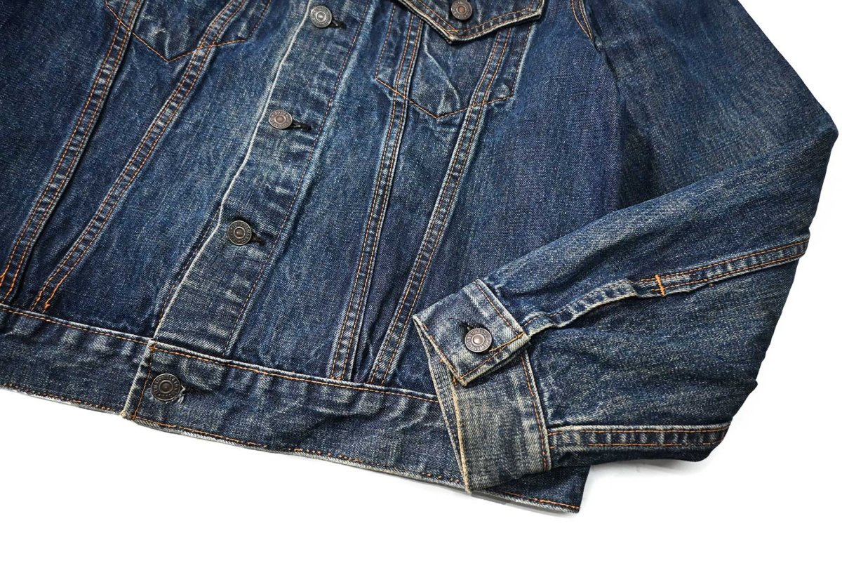 画像4: 70s Used Levi's 70505 Harley-Davidson Patch Denim Jacket (4)