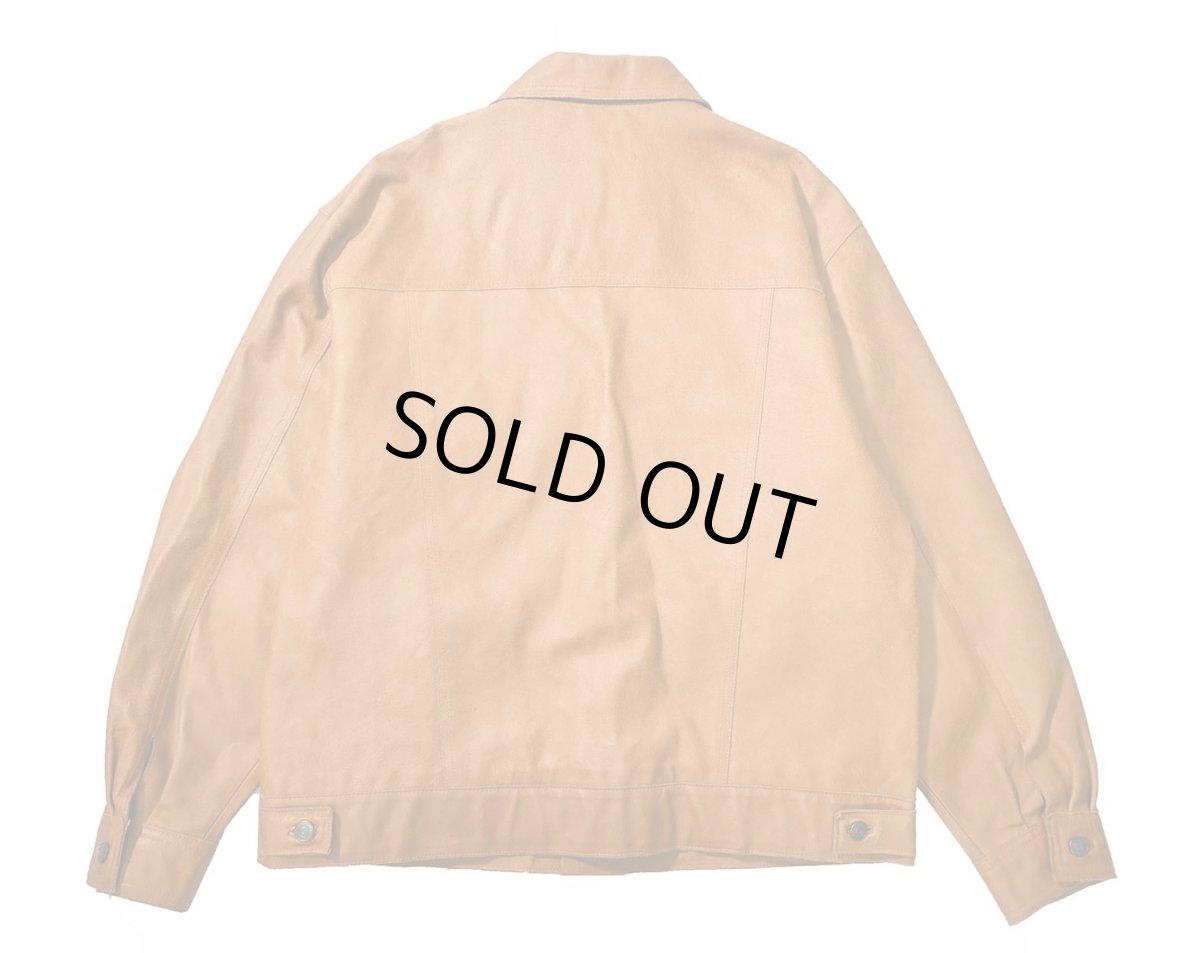 画像2: 80-90s Used Wilsons M.Julian Leather Trucker Jacket (2)