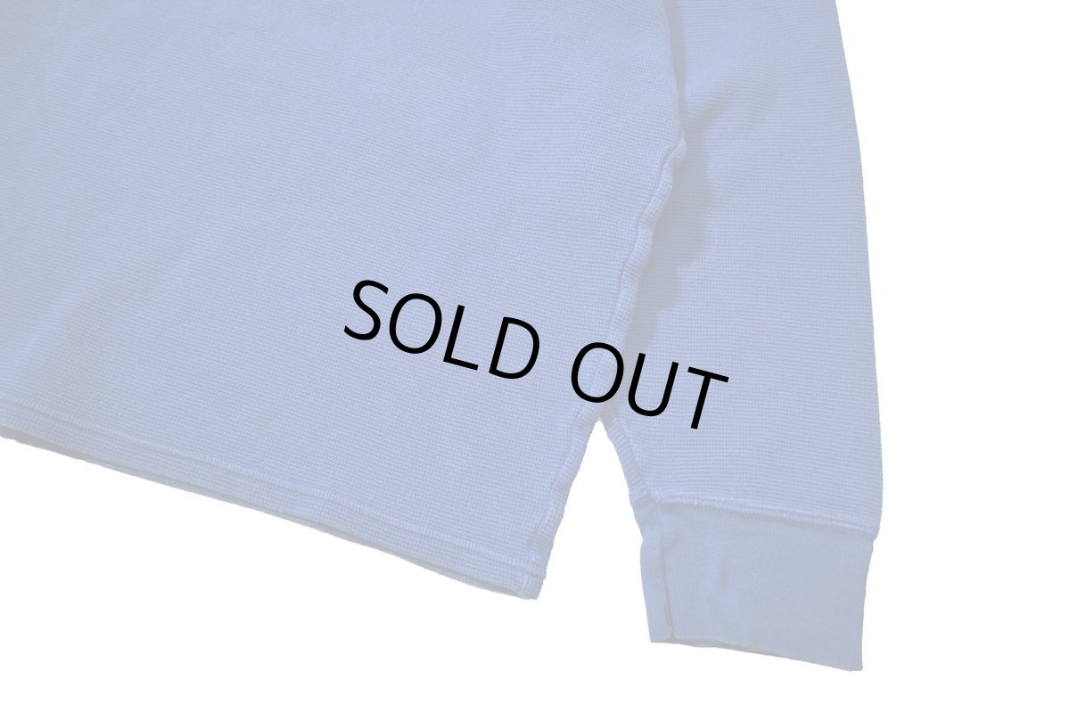 画像3: Used Polo Ralph Lauren L/S Thermal Blue (3)