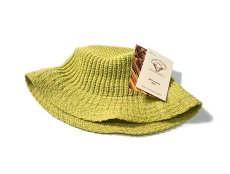 画像1: Highland 2000  Cotton/Linen Knit Bucket Hat Edenberry (1)