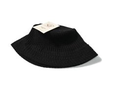 画像1: Highland 2000  Cotton Knit Bucket Hat Black (1)