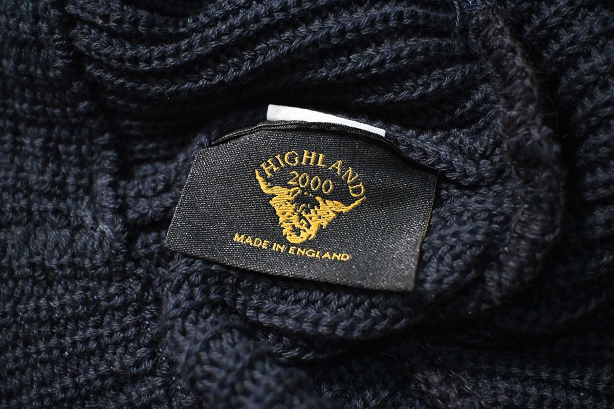 画像2: Highland 2000  Cotton Knit Bucket Hat Navy (2)