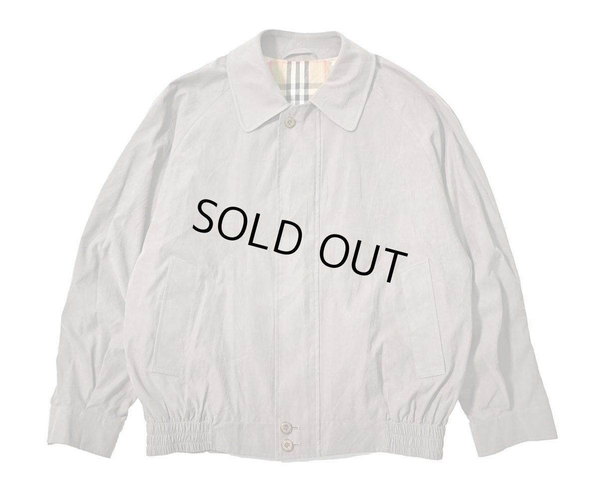 画像1: 80-90s Used Burberrys Peach Skin Swing Top (1)