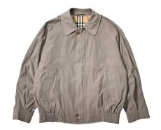 画像1: 80-90s Used Burberrys Peach Skin Swing Top (1)