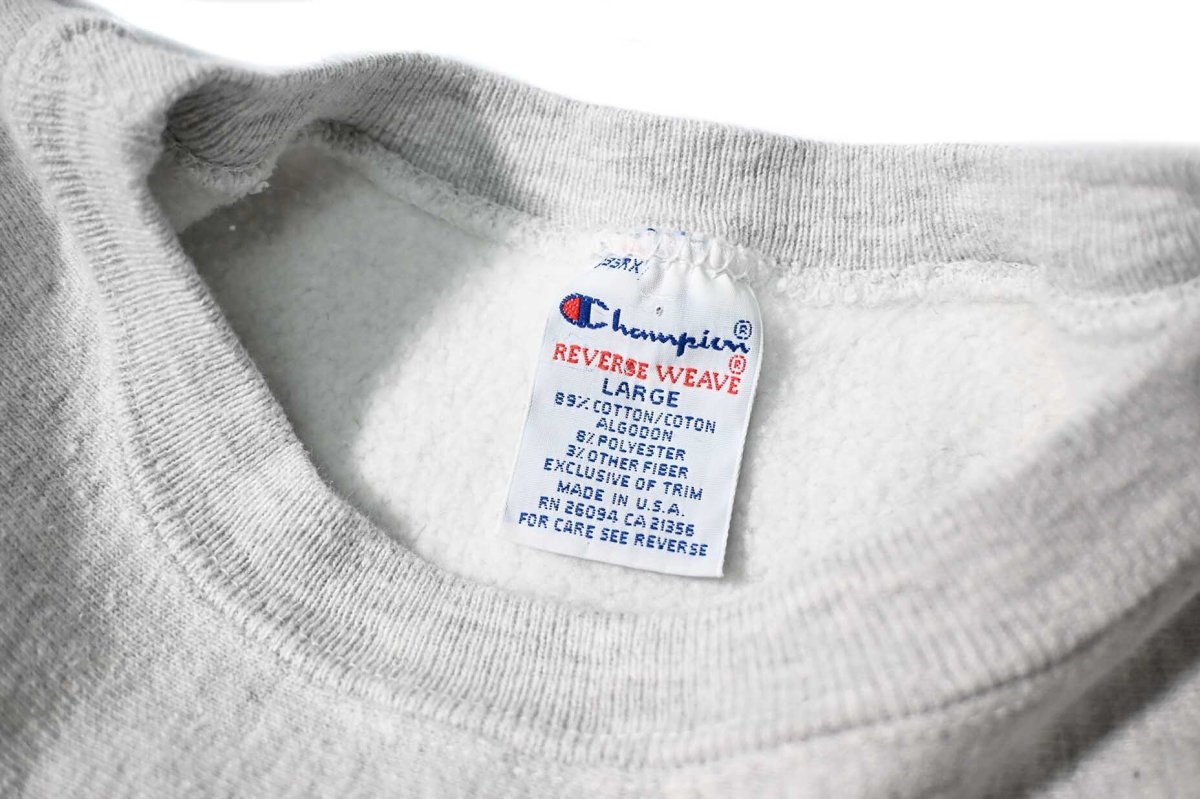 画像4: 90s Used Champion Reverse Weave Sweat Shirt "Concord Academy" made in USA (4)