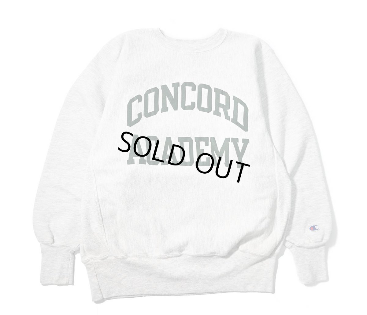 画像1: 90s Used Champion Reverse Weave Sweat Shirt "Concord Academy" made in USA (1)
