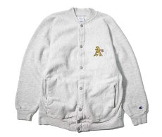 画像1: 90s Used Champion Reverse Weave Snap Cardigan "Oakland Athletics" made in USA (1)