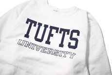 画像2: 80s Used Champion Reverse Weave Sweat Shirt "Tufts University" made in USA (2)