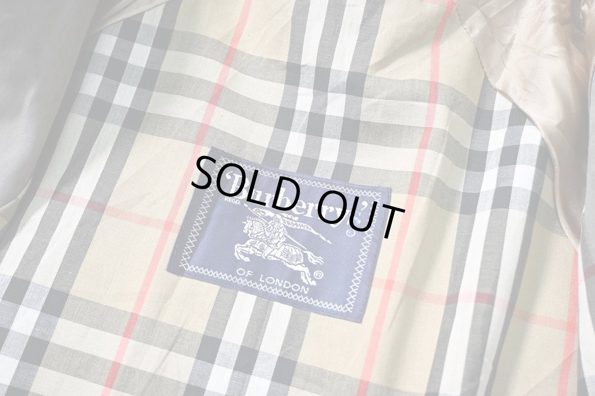 画像7: 80-90s Used Burberrys Peach Skin Swing Top (7)