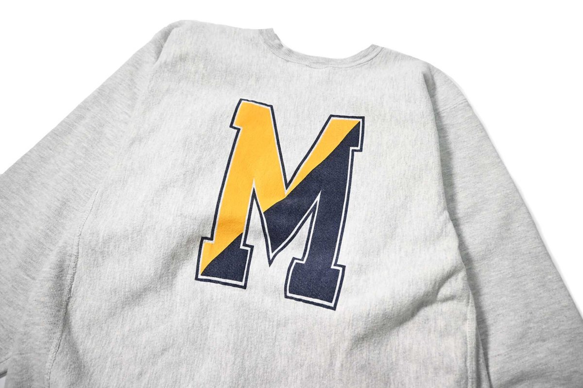 画像5: 90s Used Champion Reverse Weave Sweat Shirt "Merrimack" made in USA 両面プリント (5)