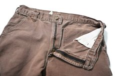 画像5: 00-10s Used Carhartt Duck Carpenter Pants Chestnut カーハート (5)