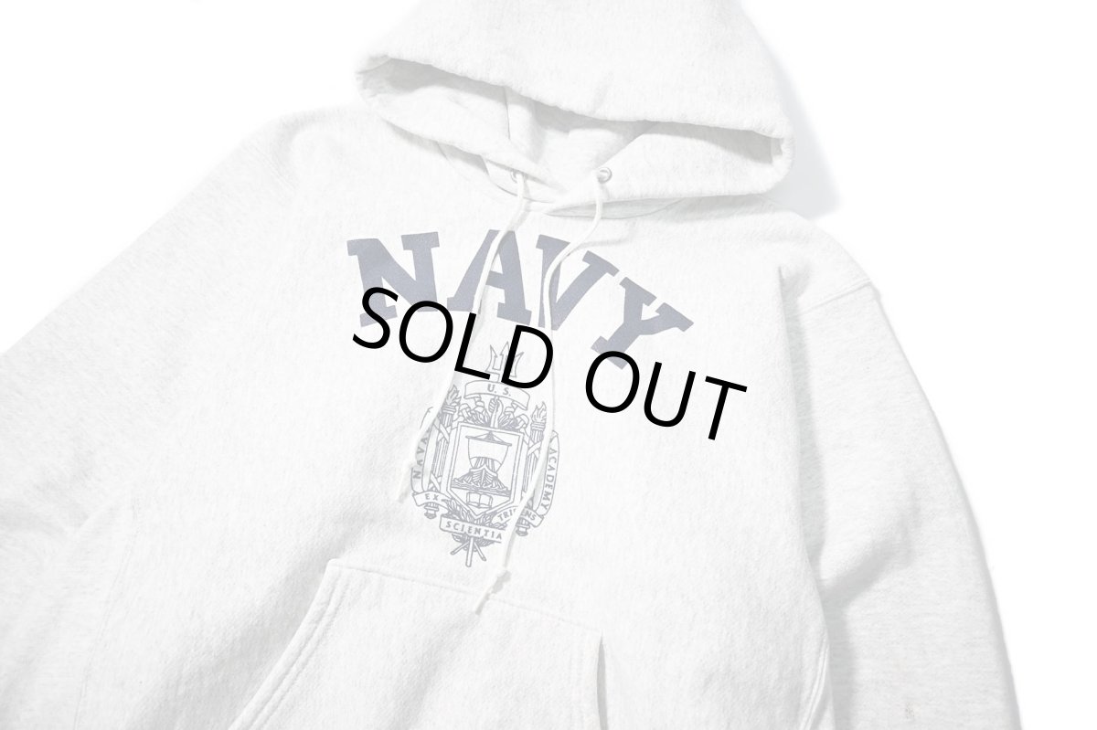 画像2: 90-00s Used USNA Sweat Hoodie made in USA (2)